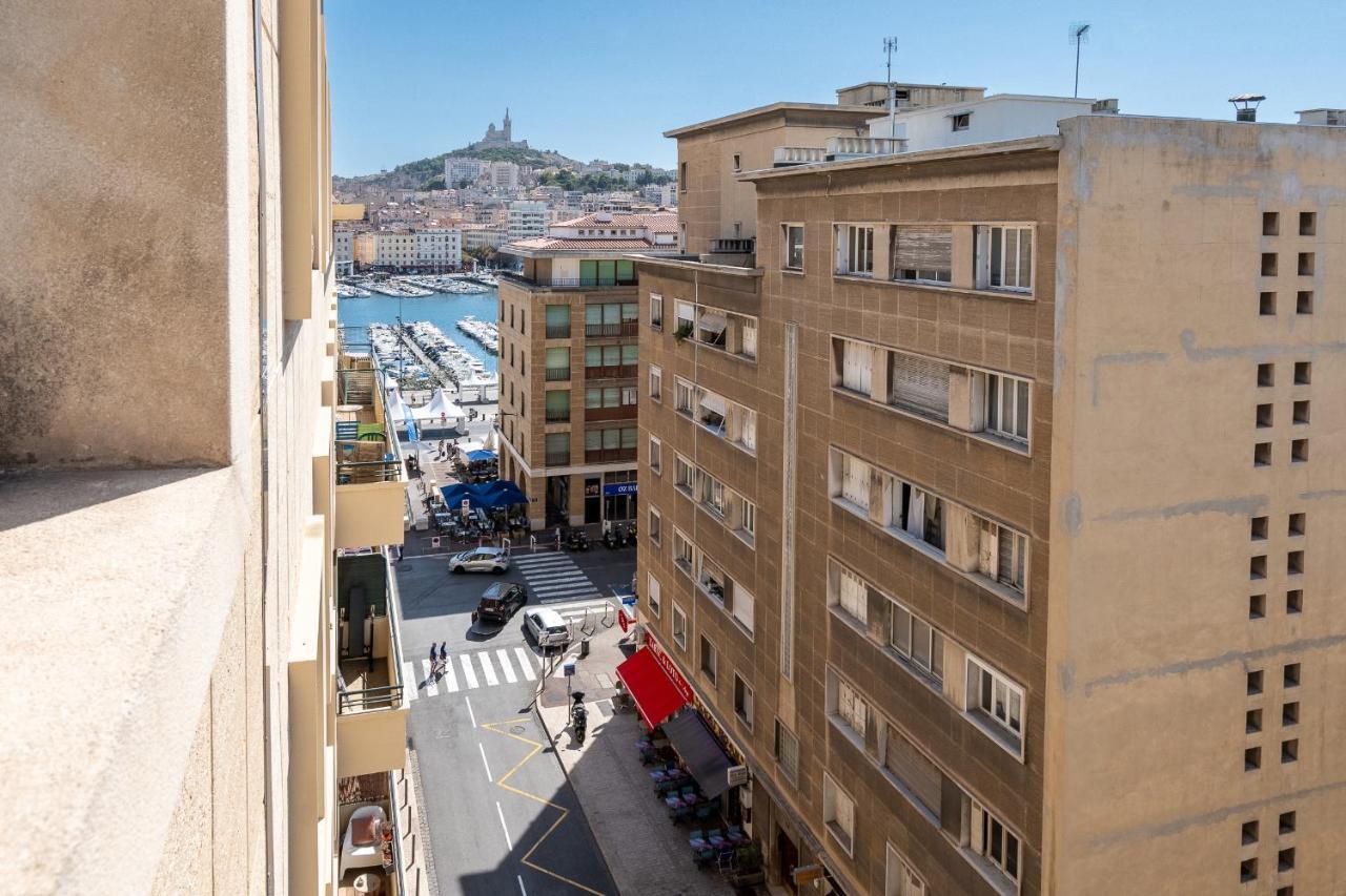 Celebre Vieux Port, Marseille Apartment Luaran gambar